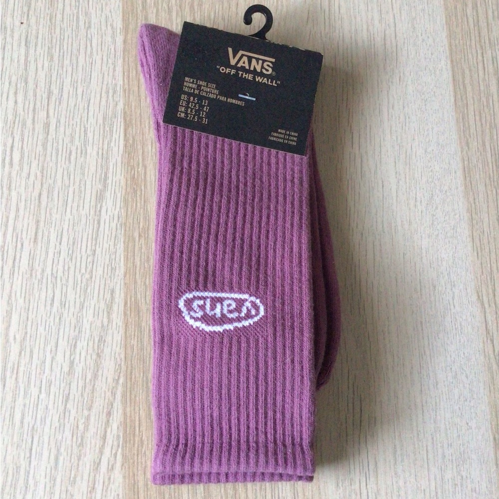 Vans Mens Logo Crew Socks